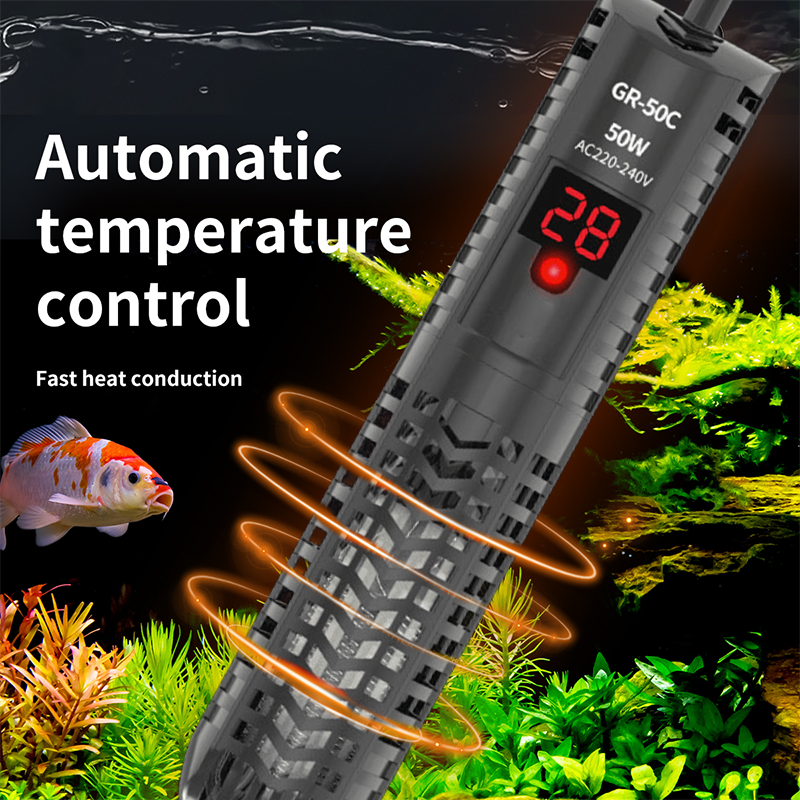 Aquarium Fish Cold Water - Aquariums Submersible Heater Display Digital Fish