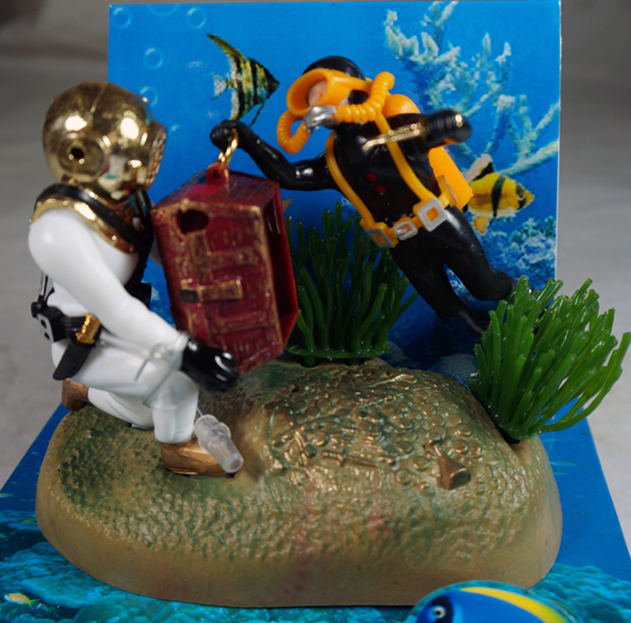 Aquarium Fish Gif - Hot Aquarium Decoration Undersea Tug of