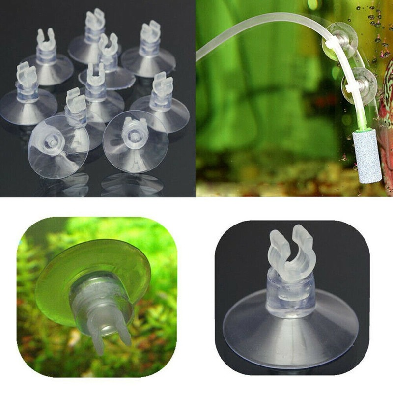 Aquarium Fish Youtube - 10pcs/Lot Plastic Aquarium Suction Cup Holder