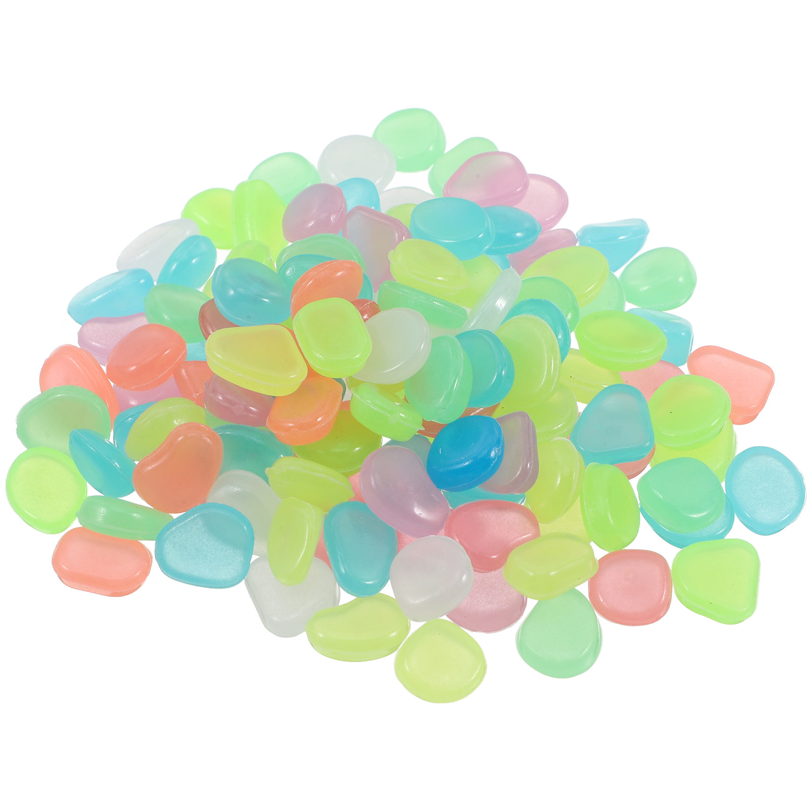 Aquarium Fish Light - 400Pcs Glow in The Dark Pebbles