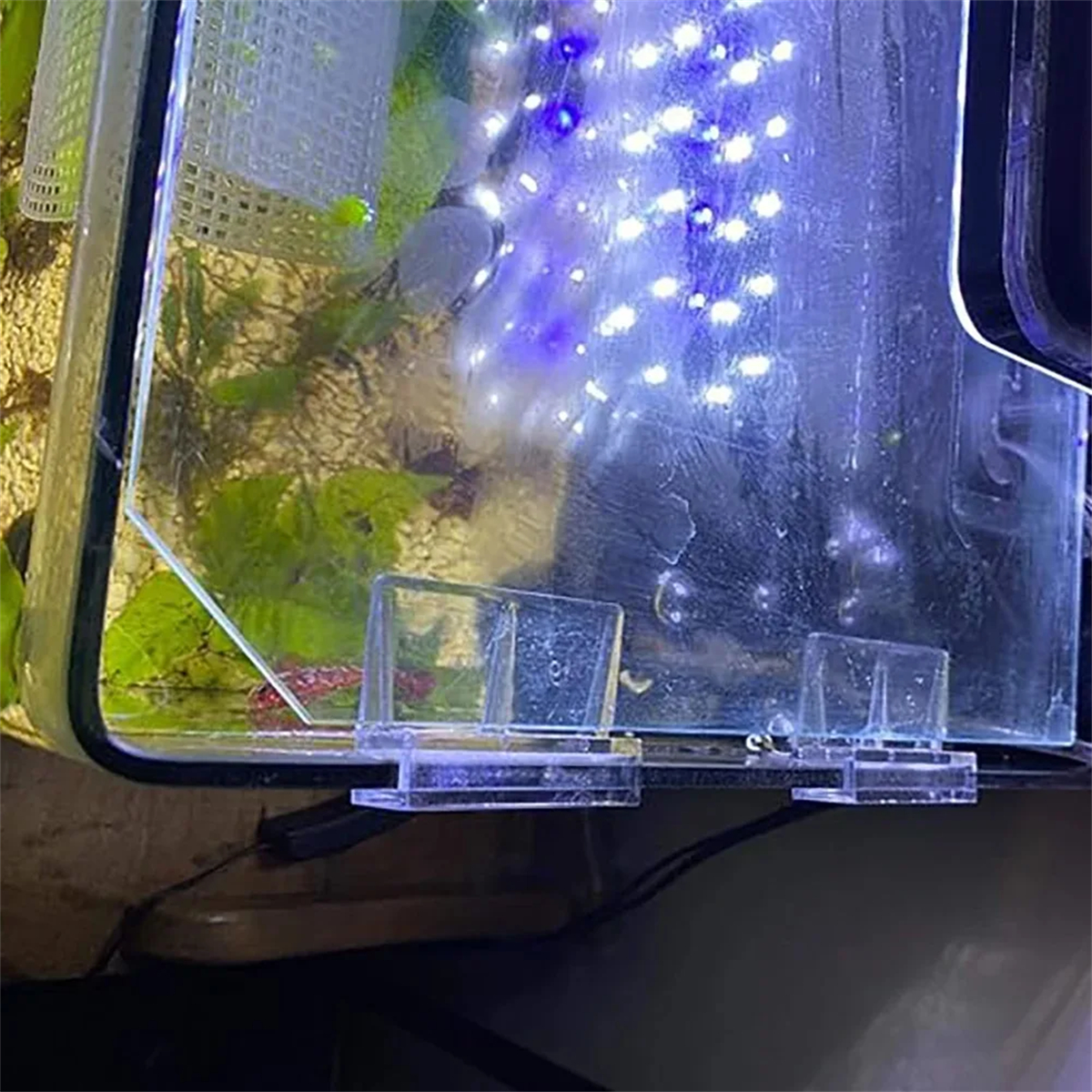 10Pcs Transparent Acrylic Fish - огляд і ціна Aquarium Fish Light