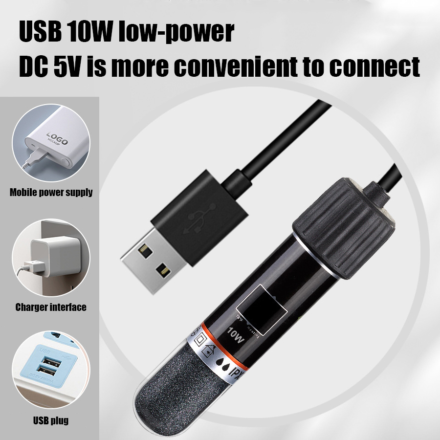 USB Mini Aquarium Heating Rod  - огляд і ціна Aquarium Fish Cold Water