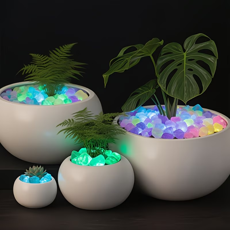 300PCS Luminous Pebble Set,0.9 - огляд і ціна Aquarium Fish Pot