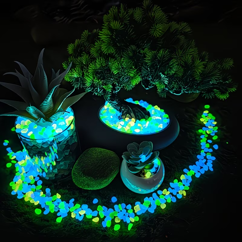 300PCS Luminous Pebble Set,0.9 - огляд і ціна Aquarium Fish Pot