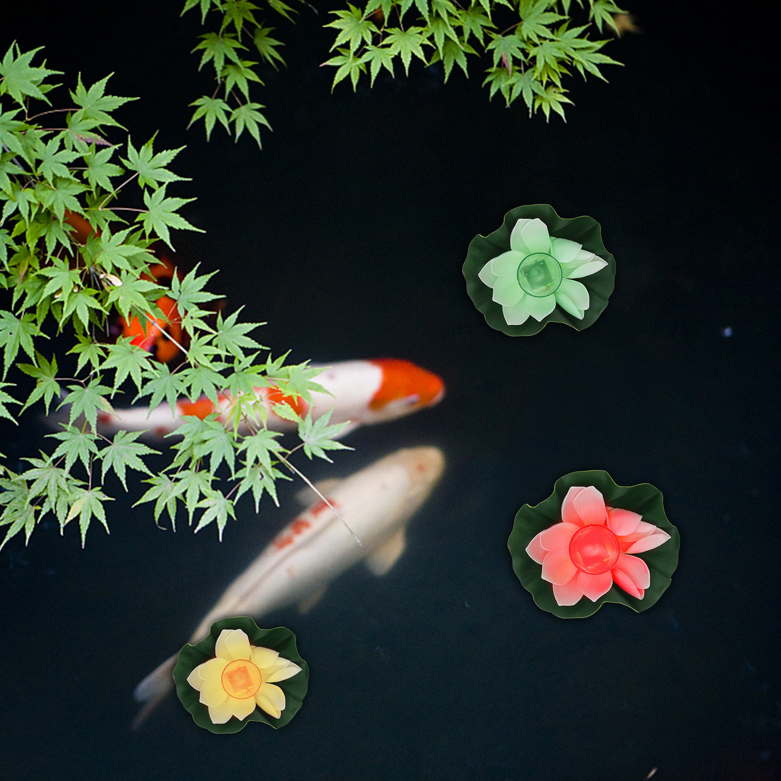 Fish Pond Light Decoration Out - огляд і ціна Aquarium Fish Light