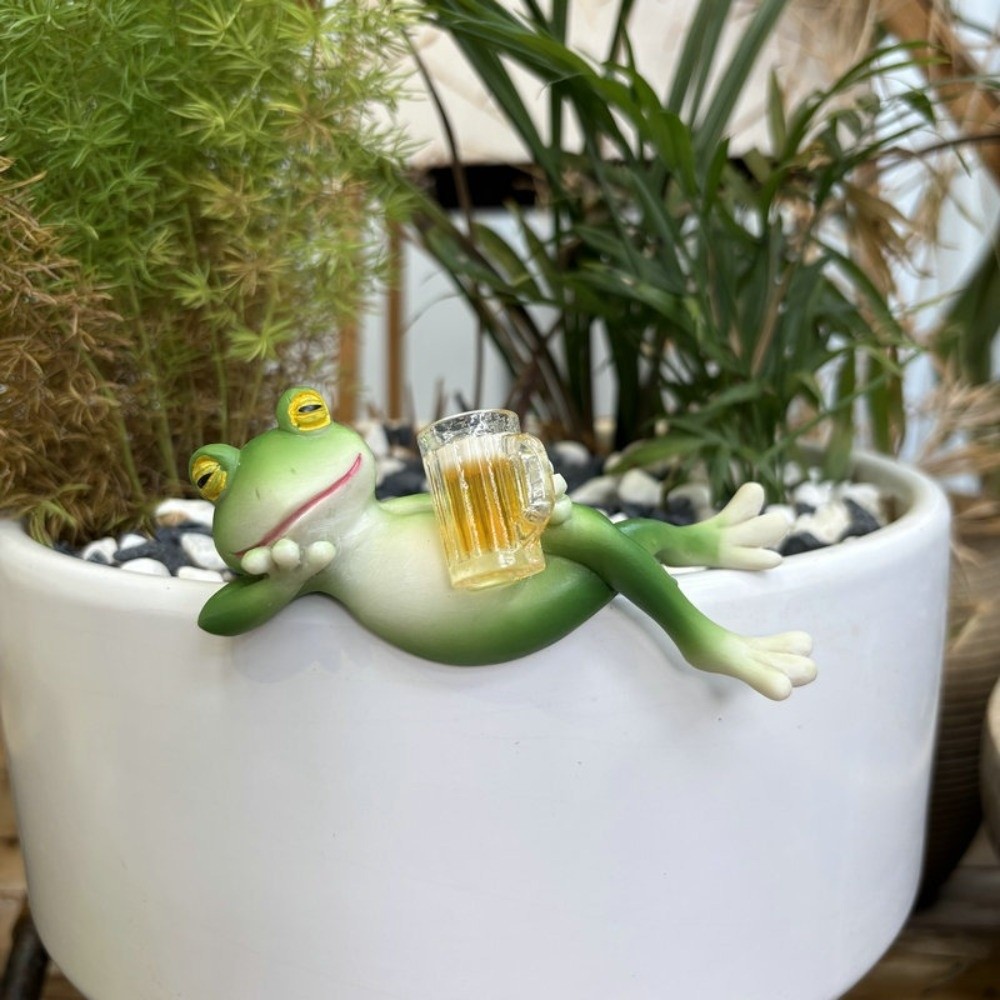 Hanging Flower Pot Edge Frog D - огляд і ціна Aquarium Fish Pot