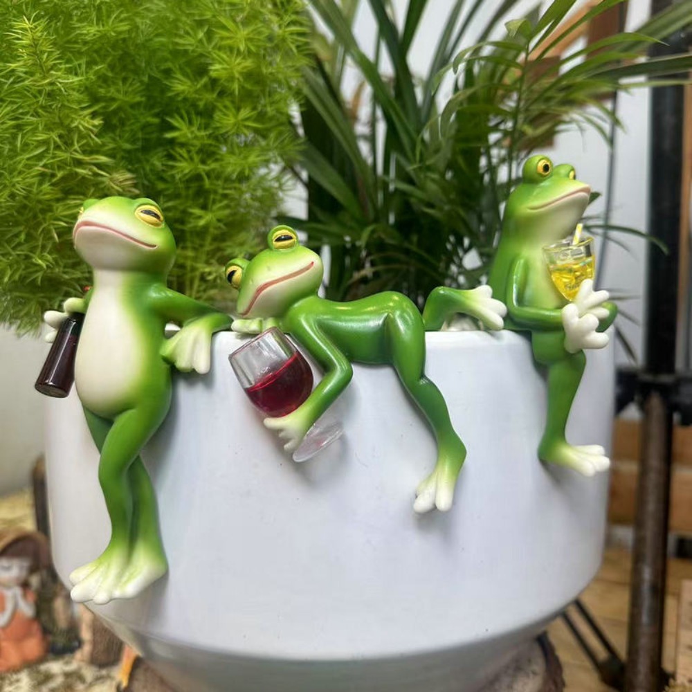 Hanging Flower Pot Edge Frog D - огляд і ціна Aquarium Fish Pot
