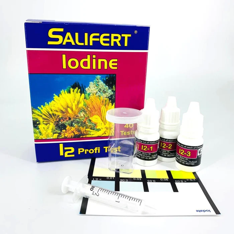 Salifert Iodine I2 Profi-Test  - огляд і ціна Aquarium Test Kit