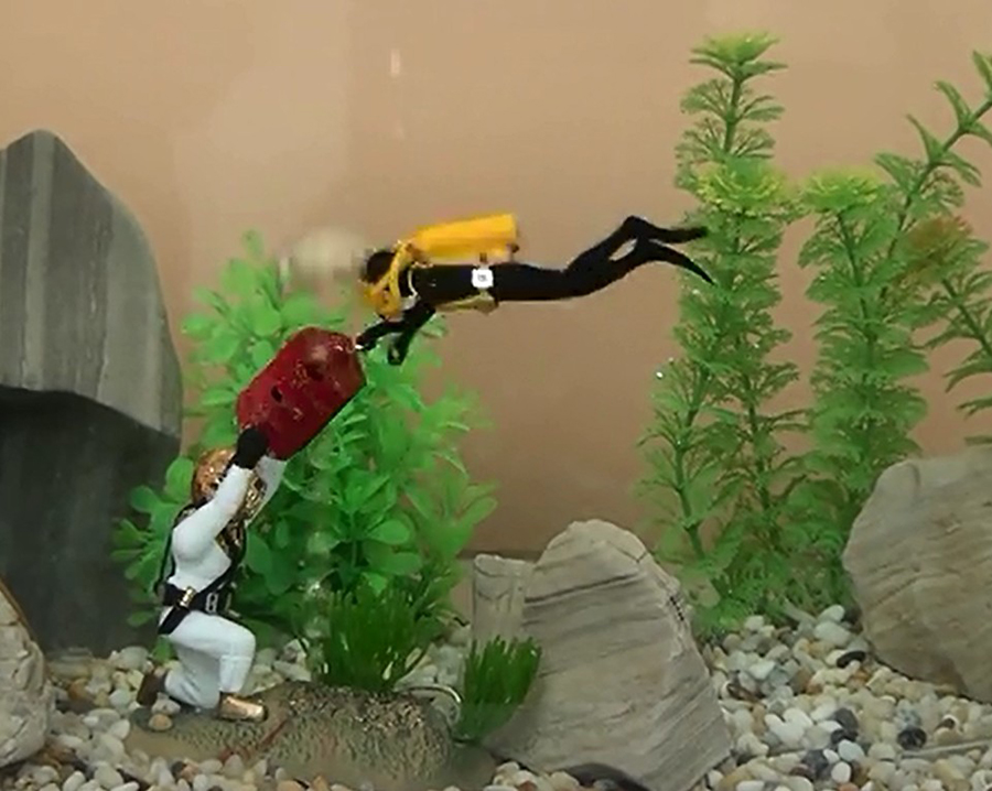 Hot Aquarium Decoration Unders - огляд і ціна Aquarium Fish Gif