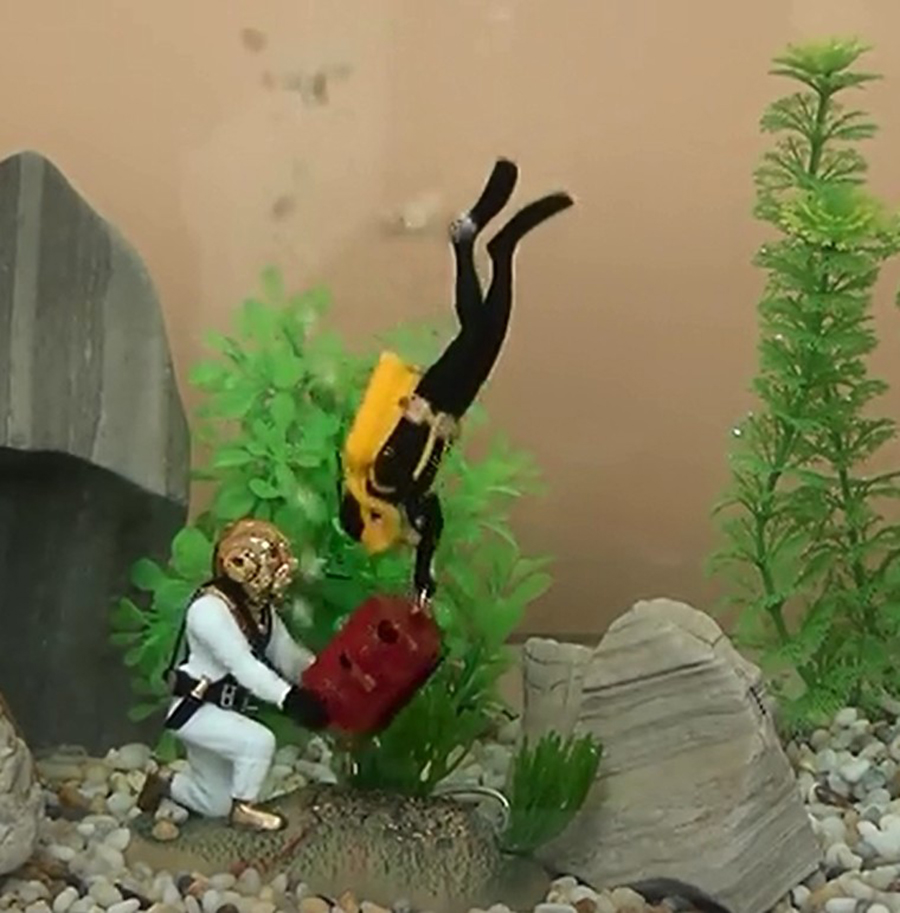 Hot Aquarium Decoration Unders - огляд і ціна Aquarium Fish Gif