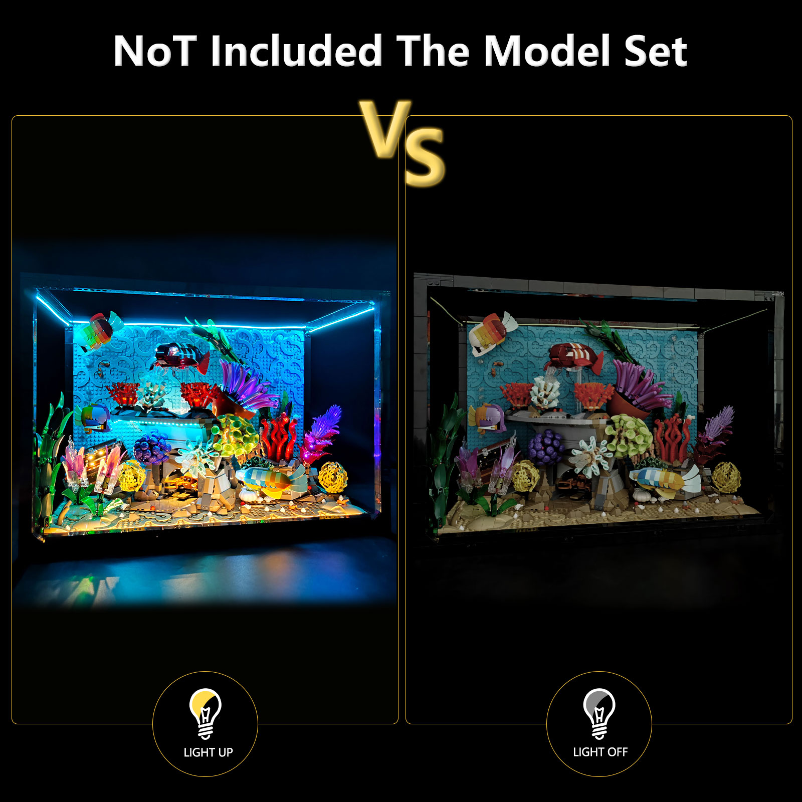 LYBMTWF LED Lighting Kit Compa - огляд і ціна Aquarium Fish Light
