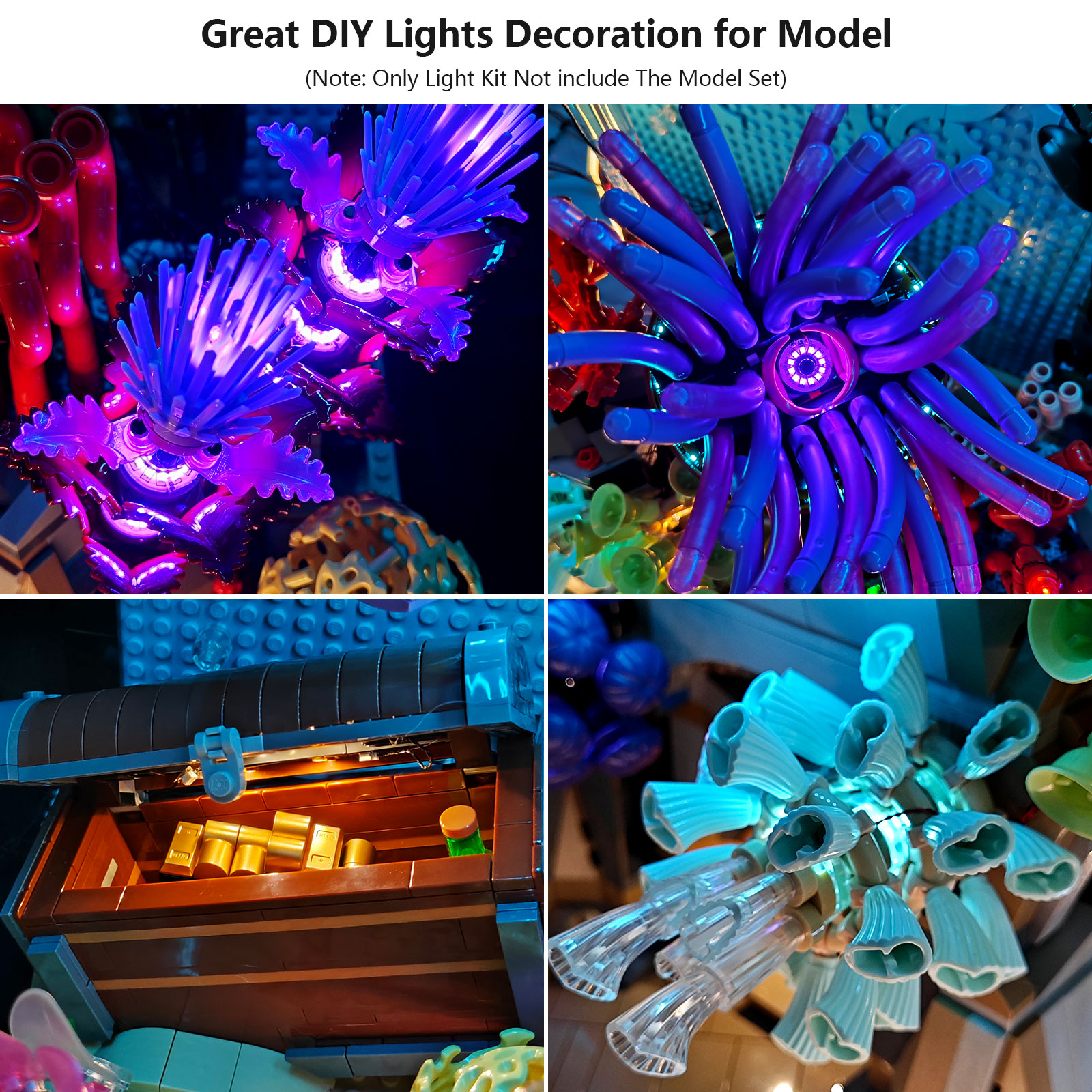 LYBMTWF LED Lighting Kit Compa - огляд і ціна Aquarium Fish Light
