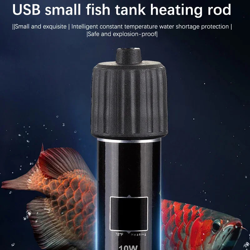 USB Mini Aquarium Heating Rod, - огляд і ціна Aquarium Fish Cold Water