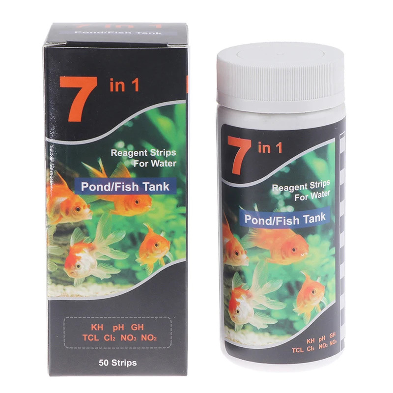 7-In-1 PH Test Strip, Aquarium - огляд і ціна Aquarium Test Kit