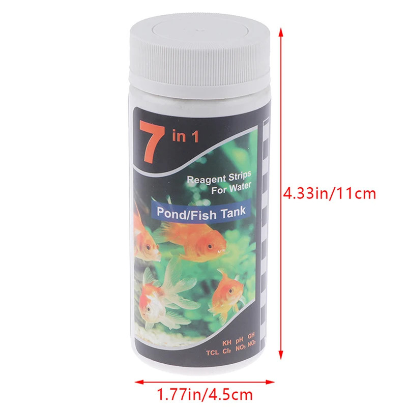 7-In-1 PH Test Strip, Aquarium - огляд і ціна Aquarium Test Kit