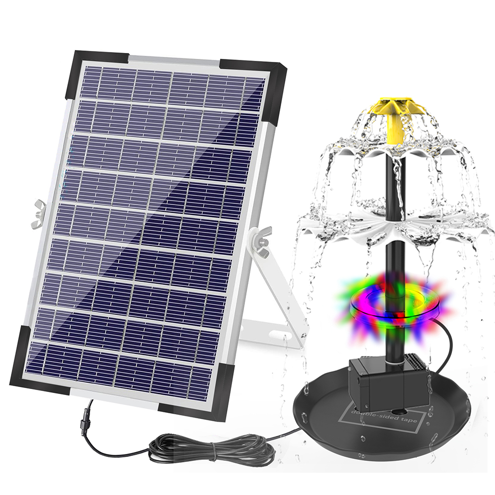 Solar Fountain Pump for Bird B - огляд і ціна Aquarium Fish Light