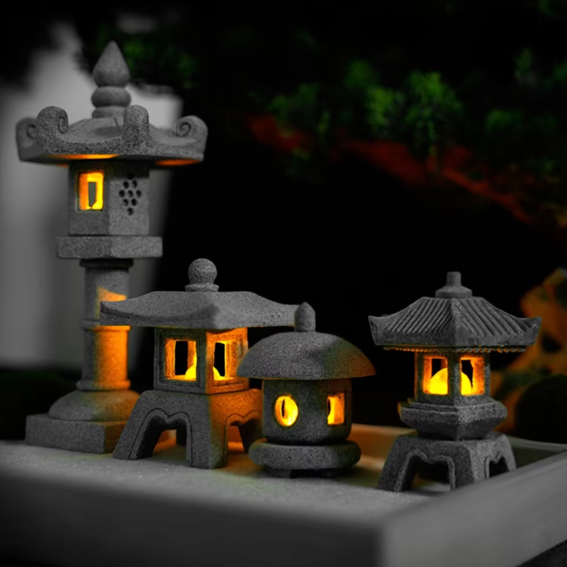Mini Pagoda Lantern Light Gard - огляд і ціна Aquarium Fish Light