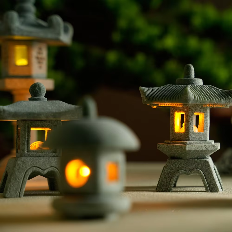 Mini Pagoda Lantern Light Gard - огляд і ціна Aquarium Fish Light