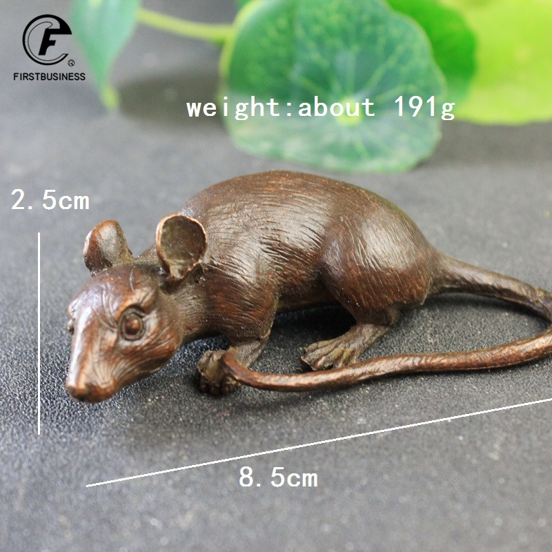 Heavy Brass BIG Rat Mouse Figu - огляд і ціна Aquarium Fish Cichlid