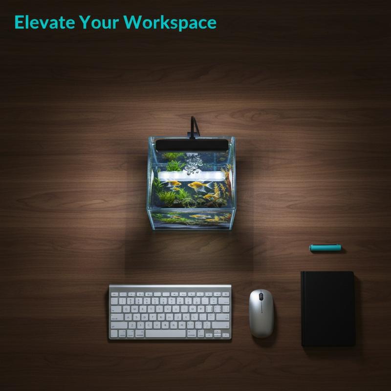 USB Aquarium Clip Light Flexib - огляд і ціна Aquarium Fish Light