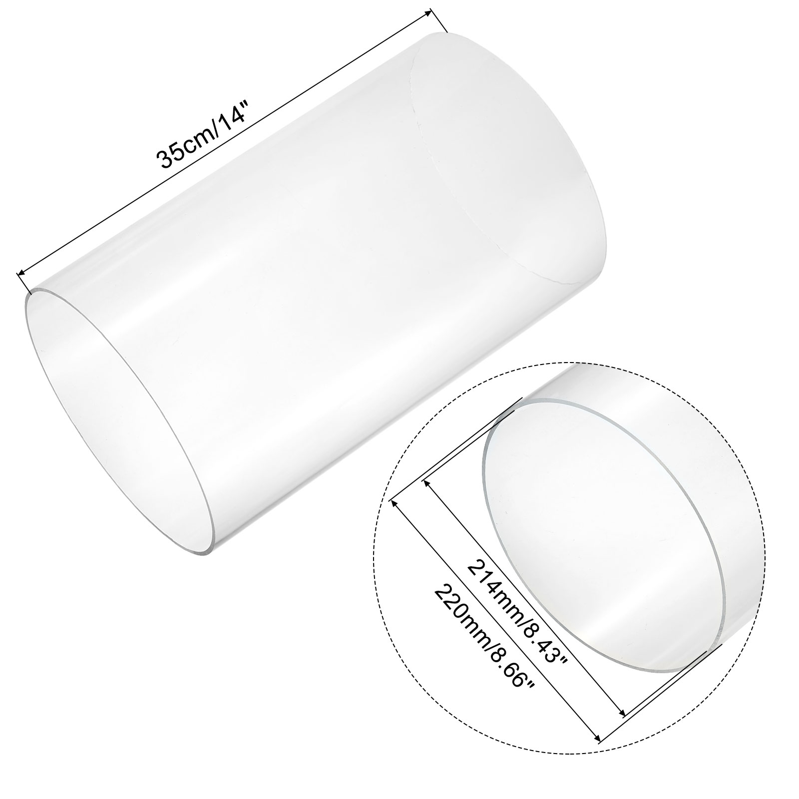 350mm Transparent Acrylic Aqua - огляд і ціна Aquarium Fish Youtube