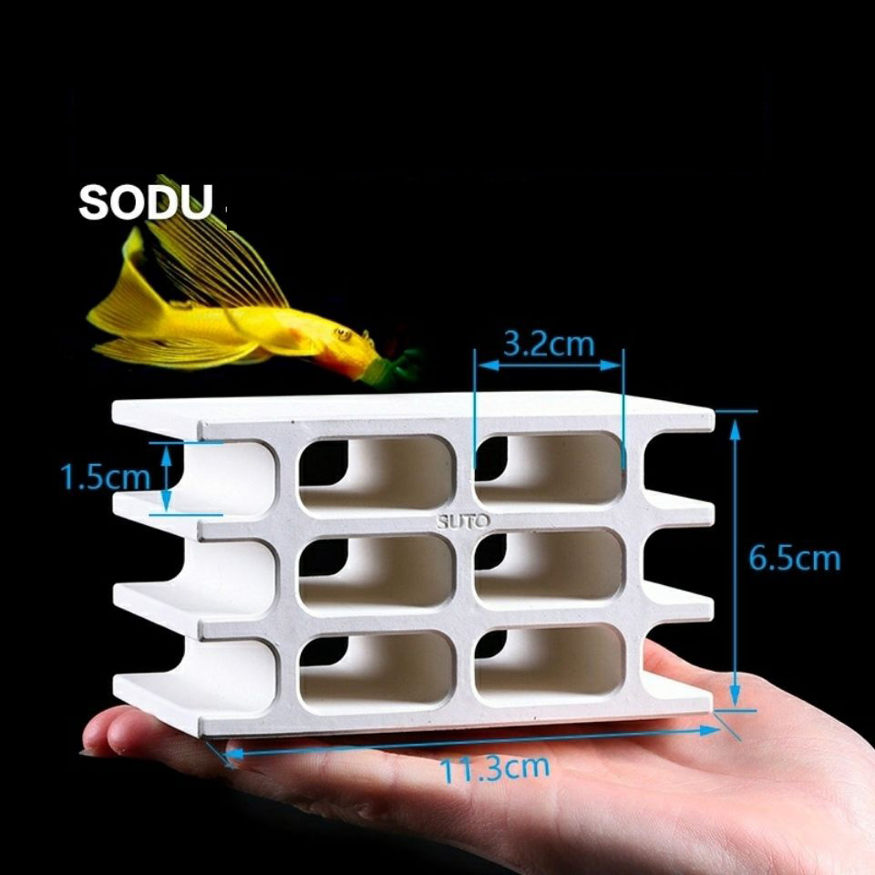 White Ceramics Tank Aquarium F - огляд і ціна Aquarium Fish Pot