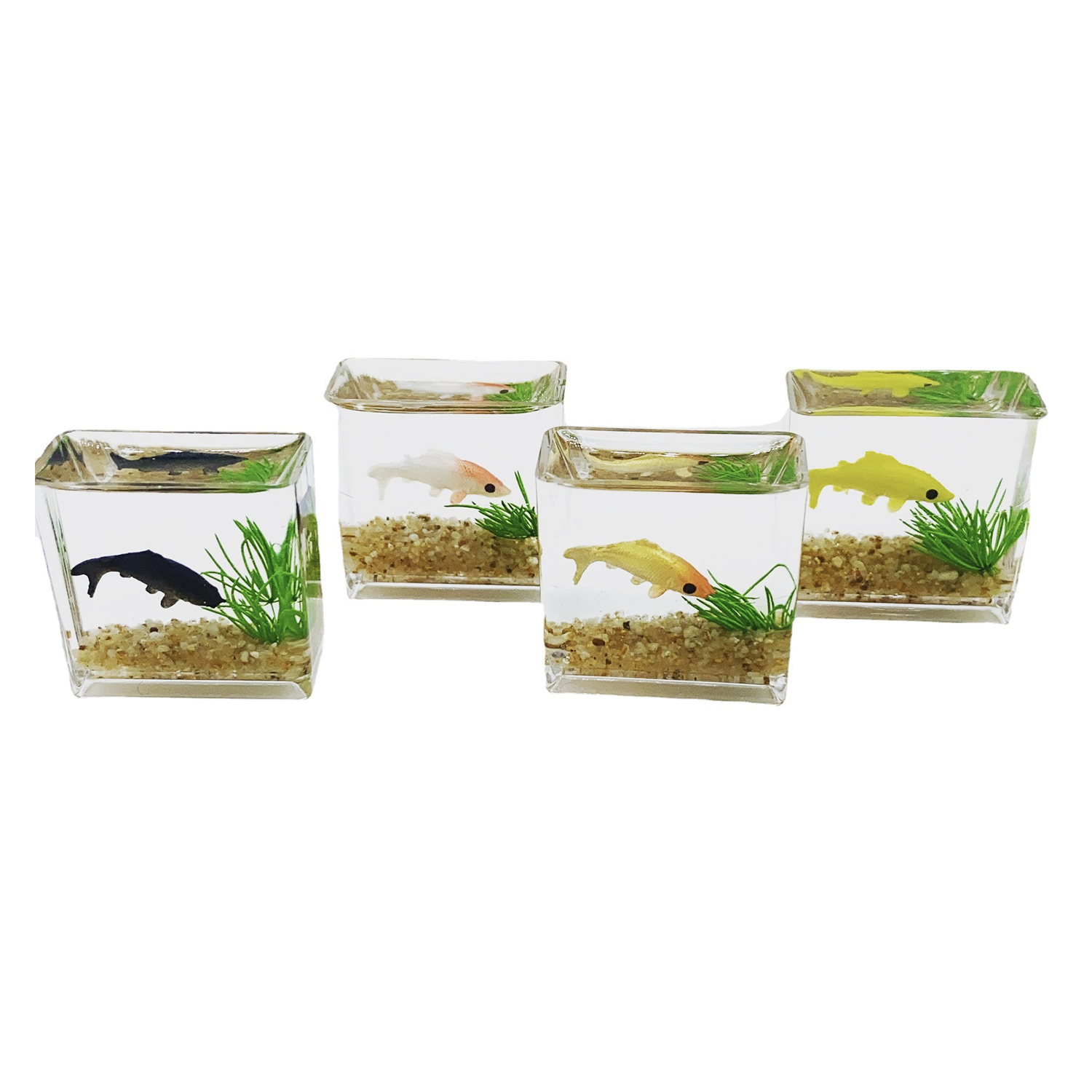 Dollhouse Miniature Glass Fish - огляд і ціна Aquarium Fish Cichlid
