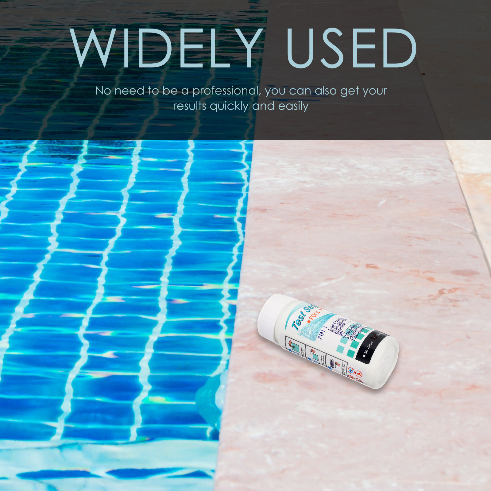 7 in 1 Water Test Strips for P - огляд і ціна Aquarium Test Kit