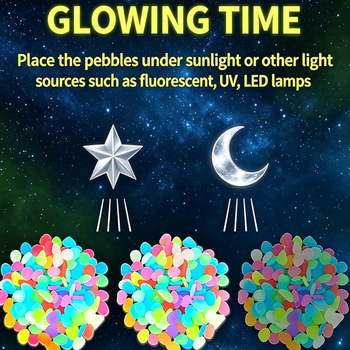 Colorful Glow In The Dark Lumi - огляд і ціна Aquarium Fish Light