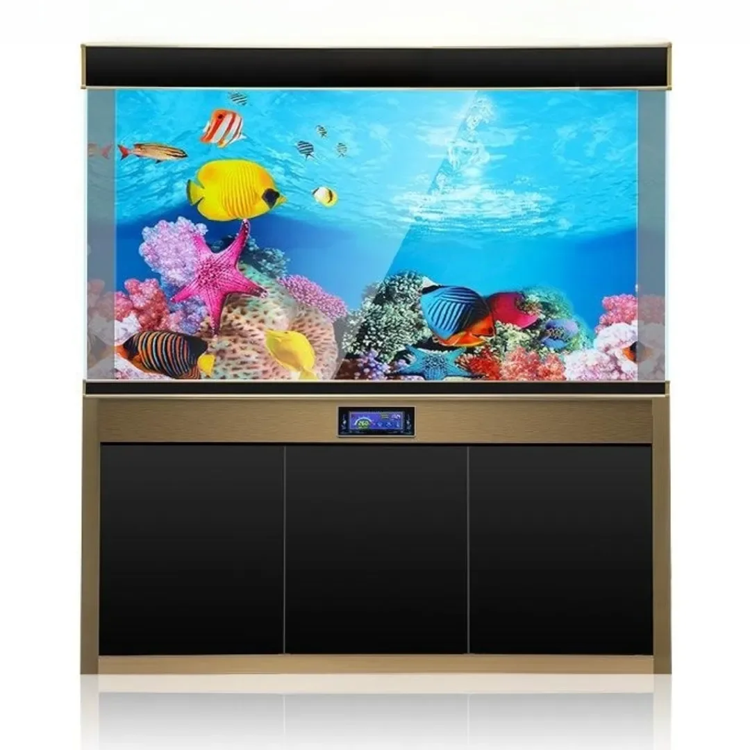 Background Aquarium 3D Sticker - огляд і ціна Aquarium Fish Cichlid