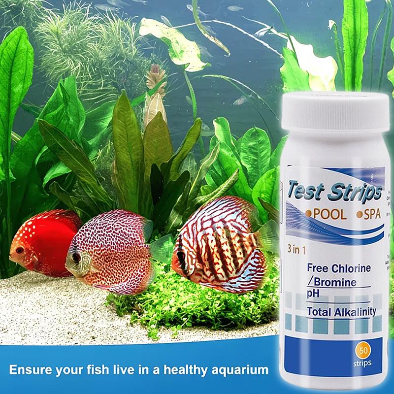 Aquarium Water Test Strips 9 i - огляд і ціна Aquarium Test Kit