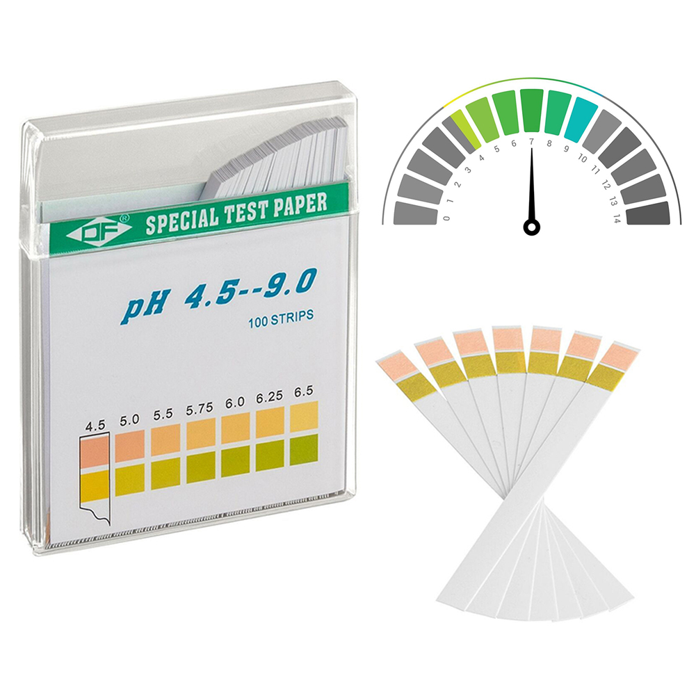 100Pcs PH Paper Strips Kit Hou - огляд і ціна Aquarium Test Kit