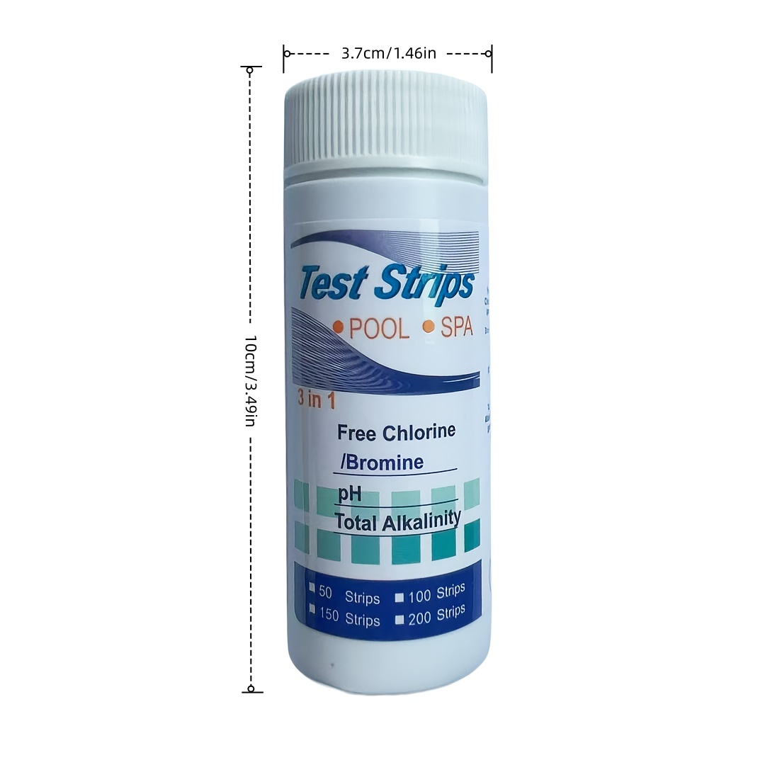 Chlorine PH Test Strips SPA Sw - огляд і ціна Aquarium Test Kit