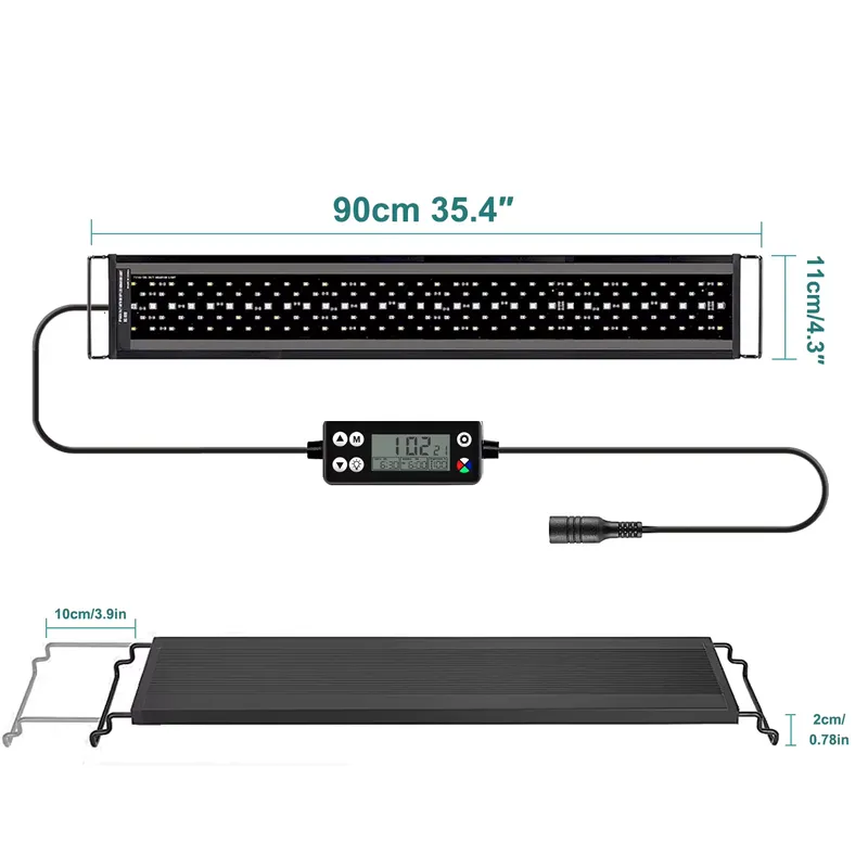 SIROKA SRK-YFT 90 cm Full Spec - огляд і ціна Aquarium Fish Light