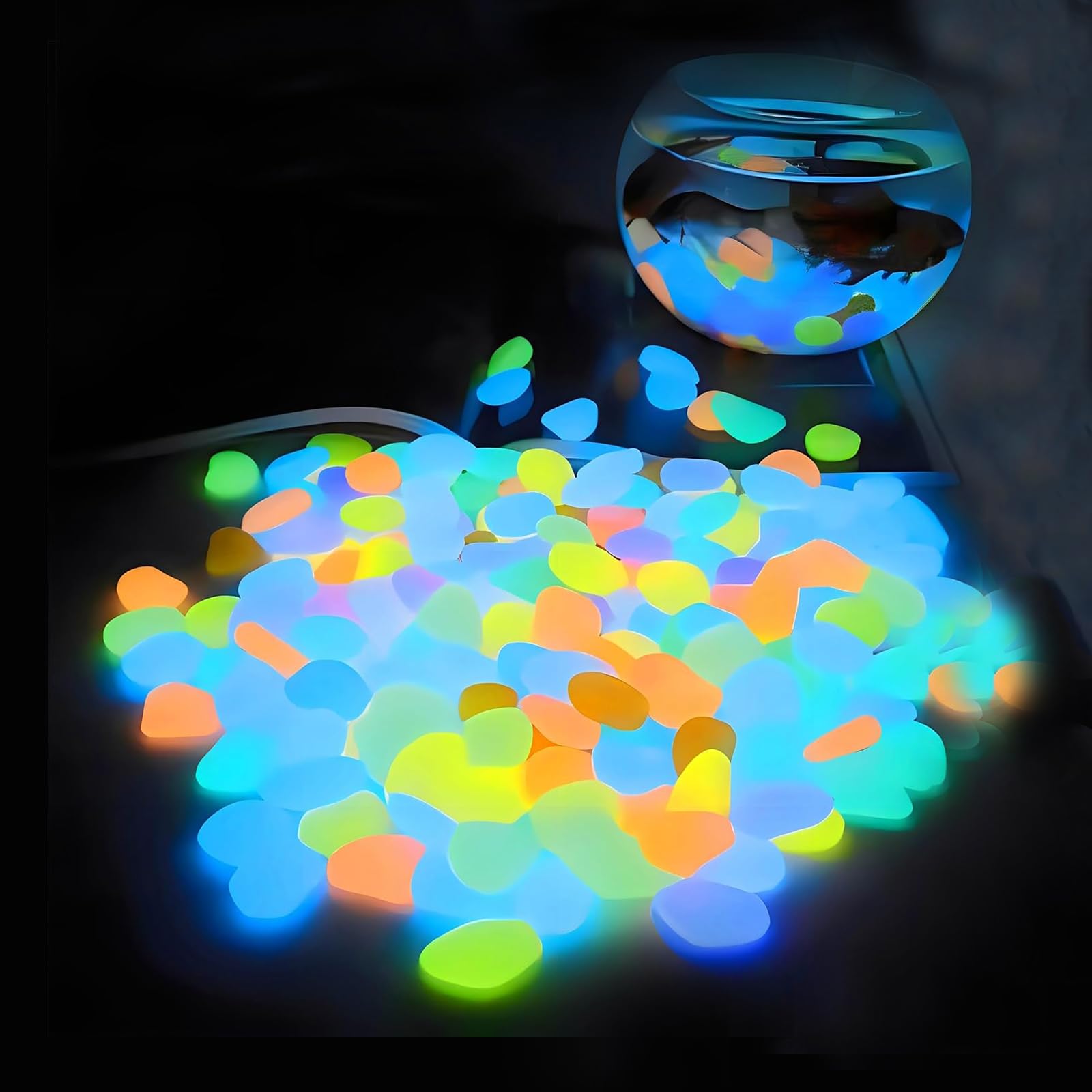Aquarium Decor Glow In The Dar - огляд і ціна Aquarium Fish Pot