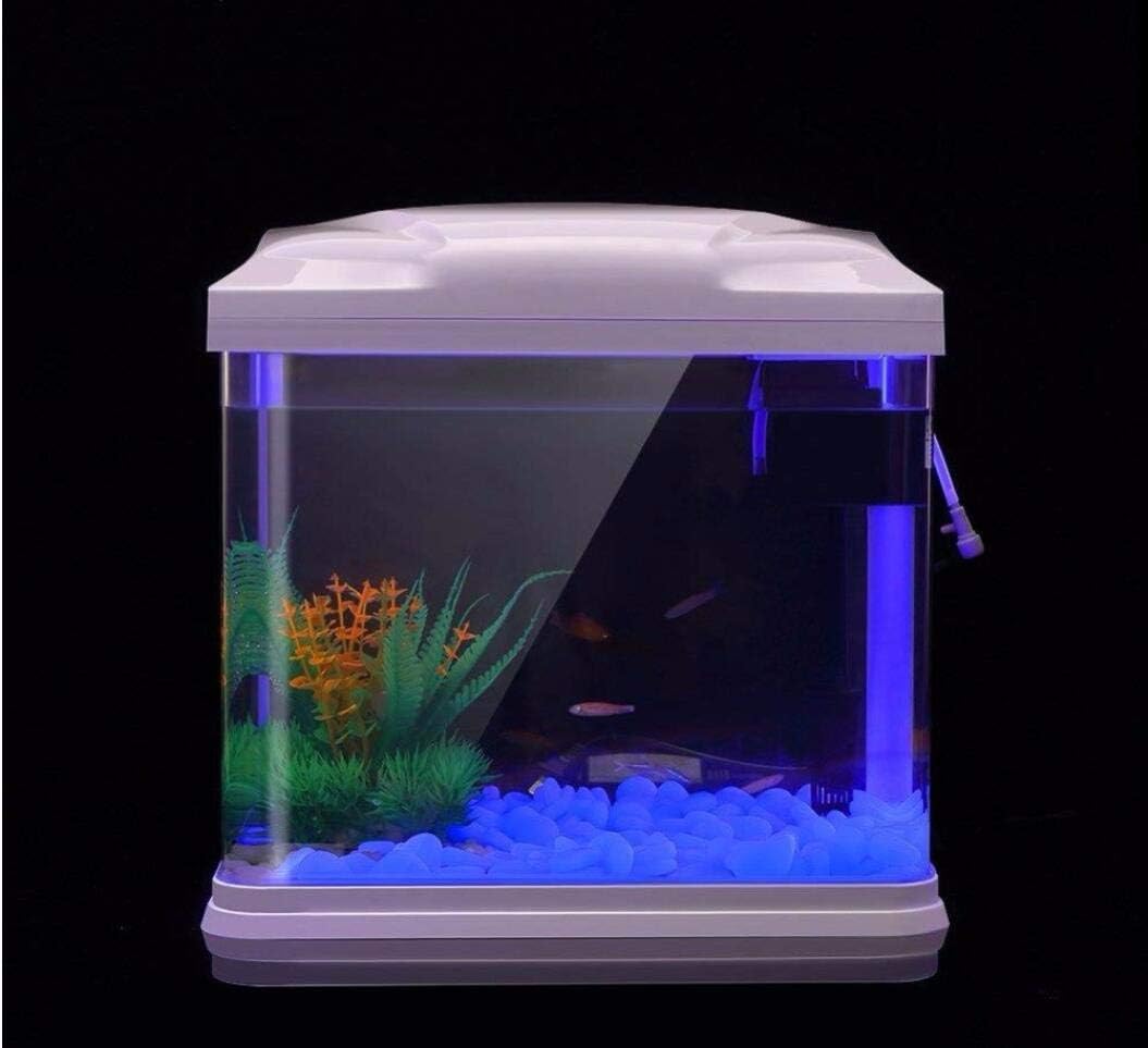 Fish Tank Rocks Glow Blue Pebb - огляд і ціна Aquarium Fish Pot