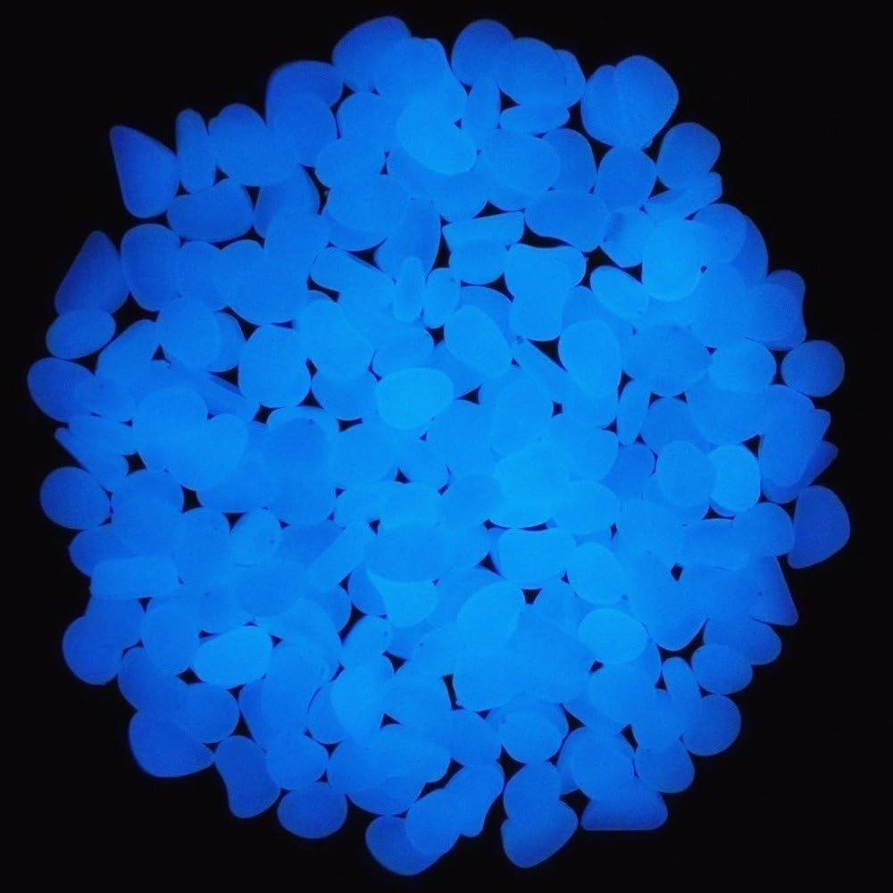 Fish Tank Rocks Glow Blue Pebb - огляд і ціна Aquarium Fish Pot