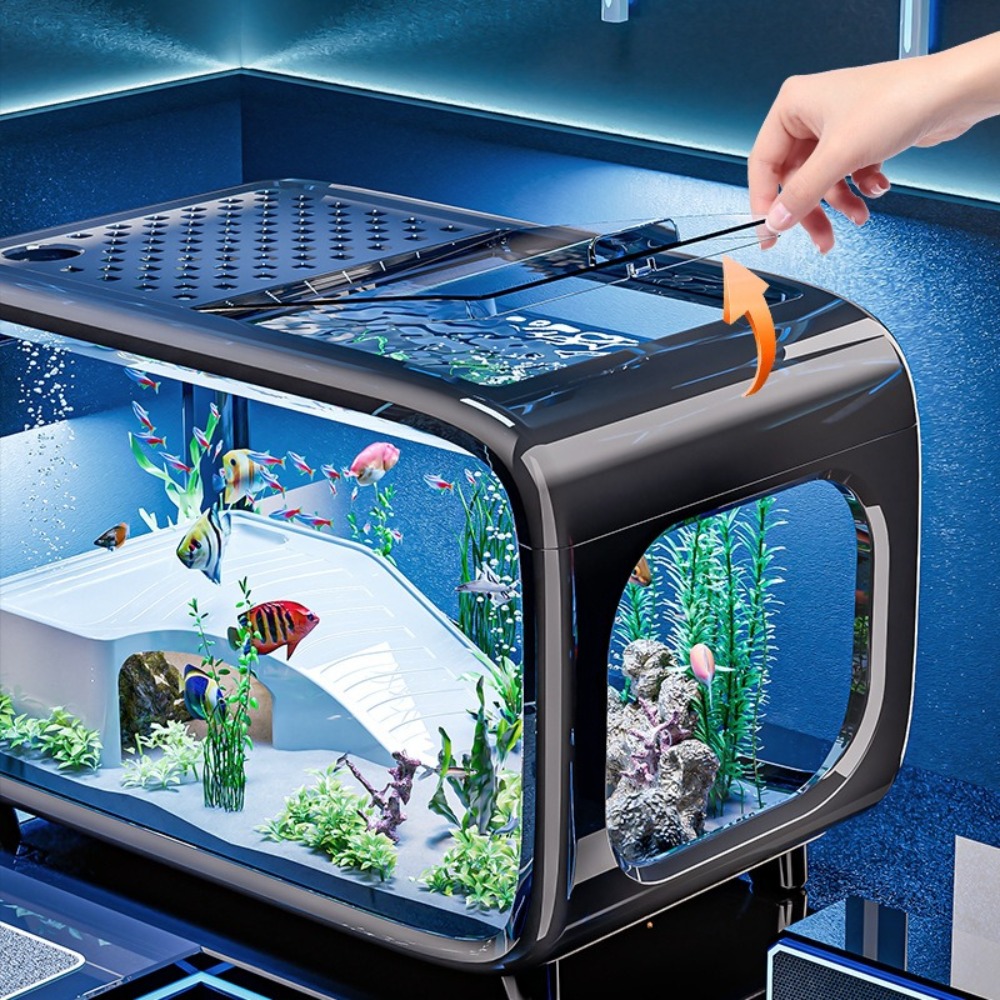 Transparent Luxury Fish Tank D - огляд і ціна Aquarium Fish Cichlid