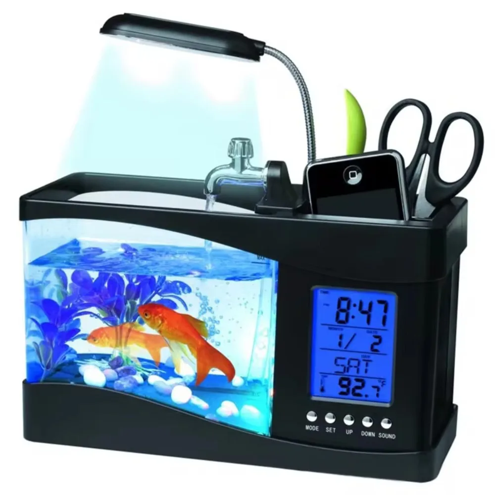 Aquarium Mini Fish Tank with W - огляд і ціна Aquarium Fish Light