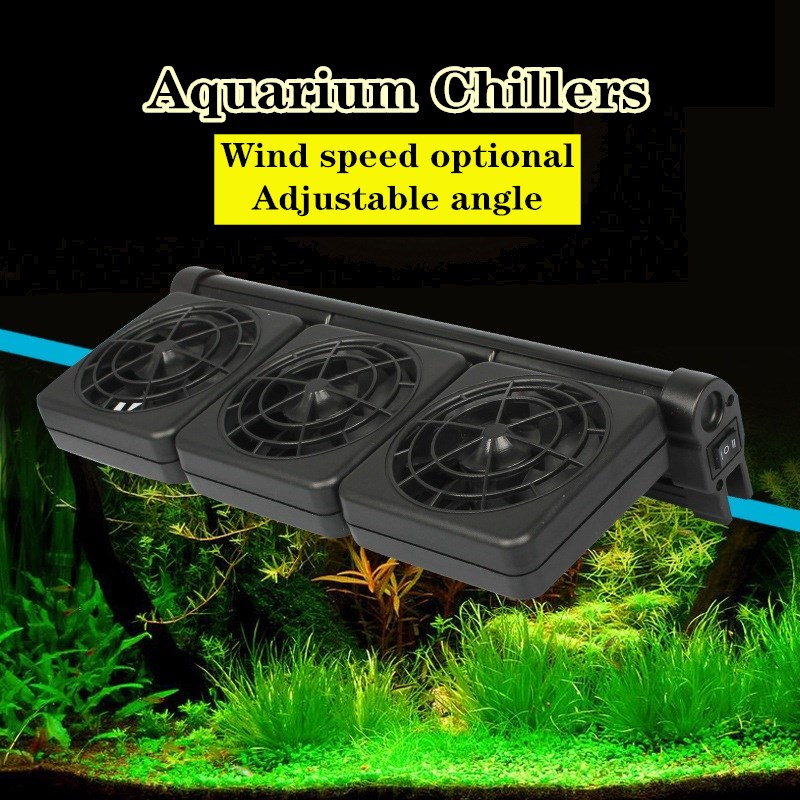 1/2/3/4 Aquarium Fans Chillers - огляд і ціна Aquarium Fish Cold Water